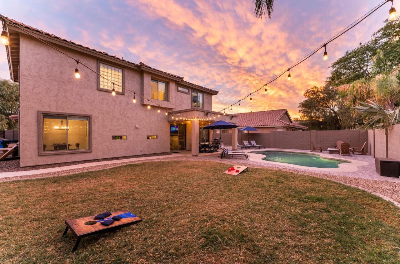 Arizona Retreat//3 Kings~Casita~Pool~Gameroom~Firepit Gilbert Exteriér fotografie